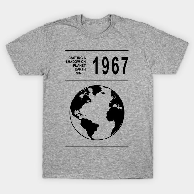 1967 birthday T-Shirt by Duckfieldsketchbook01